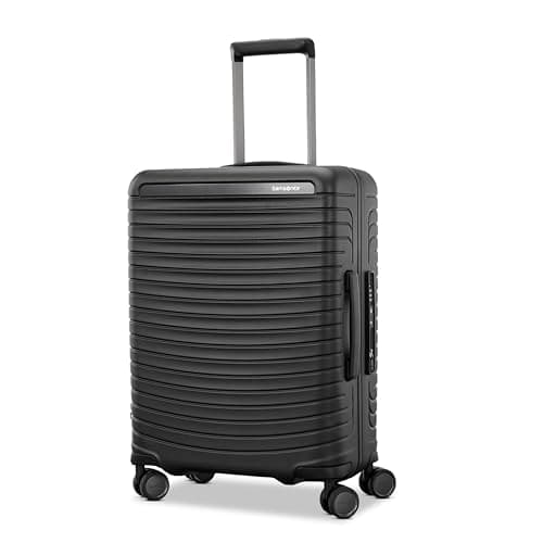 Samsonite - Maleta rígida Framelock Unisex con Ruedas giratorias, Negro -, Carry-on Spinner
