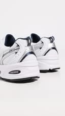 New Balance Mr530 V1, Zapatillas Unisex Adulto, Blanc Bleu Marine, 39.5 EU - 3