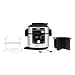 Ninja Foodi MAX Olla eléctrica multifunción con SmartLid, 7,5 l, 14 funciones de cocción en 1, Olla a presión, Freír con aire, Cocción lenta, Parrilla y más, sensor digital, acero inoxidable, OL750EU - 2