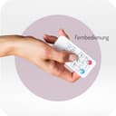 MoMi KENANI Babywippe für Kinder bis 9 kg, klappbar, mit Fernbedienung & Bluetooth zum Verbinden mit Smartphone, Batterie- oder Stromanschluss, mit 5-Punkt-Sicherheitsgurt, Sonnenschutz, Insektennetz - 7