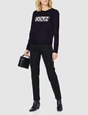 HUGO Nicci Felpa, Navy410, L Donna - 2