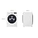 LG Electronics F6WV710P1 Washing Machine | 10.5 kg AI DD Steam TurboWash 360° | 1560 Revolutions | ThinQ | Feel-Good Drum | White - 6