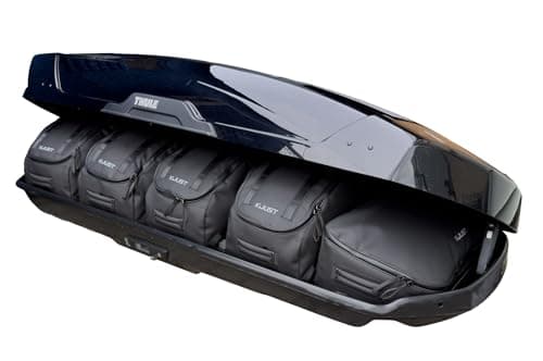 KJUST PRO Taschen Set 5stk kompatibel mit Dachbox THULE MOTION XT XL