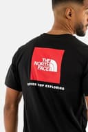 The North Face Camiseta Redbox 87NP para Hombre de algodón Negro, Negro, M - 3