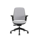Steelcase Series 1 Upholstered Ergonomic Office Chair With LiveBack Lumbar Support And 4D Armests Grey; Made in Europe - 4