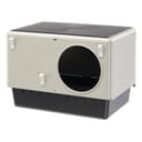 Ferplast Zweistöckiger Kaninchenstall im Freien Grand Lodge 120 Plus Kaninchenkäfig Hasenstall Meerschweinchen und andere Kleintiere mit Zubehör und Kaninchenhaus, 115,5 x 73 x h 117 cm Grau - 3