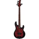 Sterling by Music Man Basso a 4 corde, destro, scuro Scarlet Burst Satin (RAY34PB-DSBS-R2) - 2
