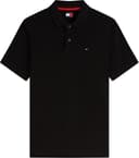 Tommy Jeans Herren Poloshirt Essential Regular Fit, Schwarz (Black), 4XL - 6