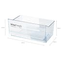 Bosch Home & Kitchen Appliances KSV36VLEP Serie 4 Freestanding Fridge with SuperCooling Function, LED Lights, EasyAccess Shelf, FreshSense sensors, 186 x 60 cm, Inox-look - 6