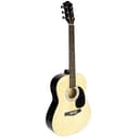 Kit chitarra acustica Martin Smith di dimensioni standard con supporto, accordatore, borsa, tracolla, plettri e lezioni - 3