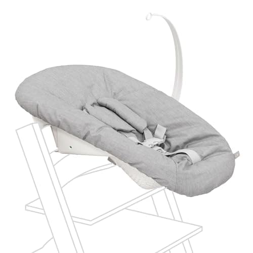 Tripp Trapp, Gris - Convierte la Silla en un asiento para recién nacidos hasta 9 kilos - Acogedor, seguro y fácil de usar - Compatible con modelos Tripp Trapp posteriores a mayo de 2003