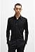 HUGO Camicia da uomo Kenno slim fit in jersey elasticizzato, Nero , 38 - 4