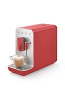 Smeg, Kaffeevollautomat mit Dampffunktion BCC02RDMEU, Dampfdüse, integriertes Mahlwerk, Thermoblocksystem, 1,4 l Tank, 19 Bar Pumpendruck, Kompaktmessungen, 1350W, Rot - 4