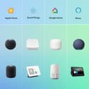 Yuanfenghua Plafoniera LED, Smart lampada da soffitto Alexa con telecomando che cambia colore, lampada da camera da letto soggiorno illuminazione moderna a soffitto lampadario, 90cm, bianco - 7