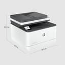 HP LaserJet Pro MFP 3102fdw 3G630F, Stampante Multifunzione A4, Stampa Fronte e Retro Automatico in b/n, 33 ppm, USB Host, Wi-Fi, Ethernet, Fax, ADF, Smart, Bianca - 6