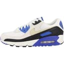 Nike Air MAX 90 Premium, Sneaker Hombre, White Khaki Racer Blue Black, 44 EU - 1