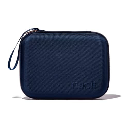 Nanit Travel Case - Estuche Protector de Viaje para Cámara Pro y Soporte Flex - Diseño Compacto, Carcasa Rígida, Interior Acolchado - Funda Protectora Ideal para Viajes - Color Azul