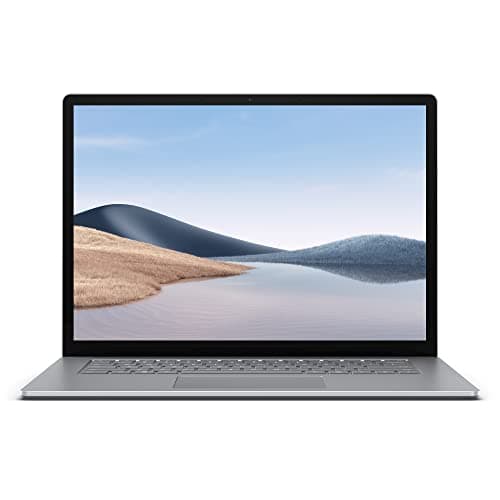 Microsoft Surface Laptop 4, 15 Inch Laptop (Ryzen 7se, 8GB RAM, 512GB SSD, Win 10 Home) Platinum