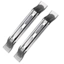 KÜST 2 Stück Mähmesser Kompatibel für Stihl und Viking iMow MI 422 RMI 522 4 5 200mm, Silber - 1