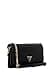 GUESS Women's Noelle II Crossbody Flap Organiser Handbag, black, Unit size - 4