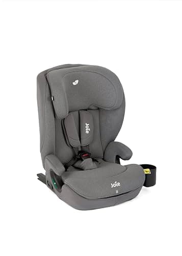 Joie i-Irvana i-Size R129 Isofix GrowTogether Headrest & Belt Toddler to School Child 15 Months - 12 Years (76-150 cm), Thunder