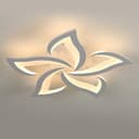 Comely Plafón LED 60 W – 6750 lm – Luz Cálida 3000 K – Diseño Moderno Blanco de Superficie – Grosor 8 cm - 1