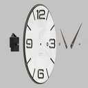 Giallobus - Orologio Bilay - Simple relief - Legno Mdf - Premium 45x45cm - n.02 Wall - Artigianale Made in Italy - Silenzioso - Idea regalo - Moderni doppio livello - 5