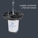 Rowenta ZR009007 Filter for X-Force Flex 14.60/15.60 Cordless Vacuum Cleaner Washable White/Grey - 4