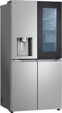 LG GMG861MBAE InstaView SLIM Multi-Door, Klasse E, 508 L, Kühlschrank mit Gefrierfach, Eis-, Crushed Ice- Wasserspender mit UVnano, Total NoFrost, Smart Inverter Kompressor, Wi-Fi, Farbe Metal Sorbet - 23