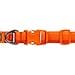 Ruffwear Front Range Collar, Dog Collar with V-Ring, Adjustable Length Pet Dog Collar, Comfortable Soft Fabric, Pet Collar with Dog Leash Attachment Ring, Blaze Orange - 6