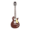 Geepin Emaille-Gitarren-Anstecker | Hochwertige Les Paul Mini-Brosche | 52 mm | Tragbar am Rucksack, T-Shirt, an der Jacke, Krawatte etc. | In ansprechender Gitarrenkoffer-Box | Tolles Geschenk - 1