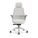 Steelcase Sedia da ufficio ergonomica serie 1 con supporto lombare LiveBack e braccioli 4D gabbiano - 3