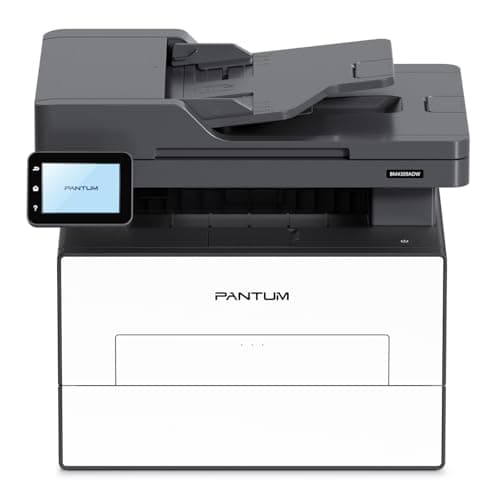 PANTUM BM4309ADW Stampante Laser Multifunzione, Stampa/Scansione Fronte e Retro Automatica in Bianco e Nero, ADF, 30ppm, USB，WIFI, Display Touchscreen da 3.5 Inch, Inbox Toner 1000 Pagine