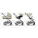 CYBEX Gold Balios S Lux Passeggino, Posizione Reclinabile Ergonomica, Sistema di Cinture con Una Sola Mano, Dalla Nascita Fino a 22 Kg (Circa 4 Anni), Almond Beige - 5