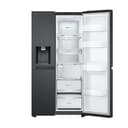 LG GSLE91EVAC Side by Side Kühlschrank, Klasse C, 628 L, Multi-Door Kühlschrank mit Gefrierfach, Eis-, Crushed Ice- Wasserspender mit UVnano, Total NoFrost, Smart Inverter Kompressor, Wi-Fi - 9