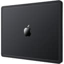 Soonjet CrackGuard for MacBook Pro 14 inch Case M5 M4 M3 M2 M1 Pro/Max 2025 2024-2021 [Anti-Crack Upgrade] [100% Match Official Color] Cover Protective Hard Shell Case Laptop - Space Black Clear - 1