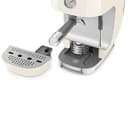 Smeg, Manuelle Espressomaschine ECF03CREU, Thermoblock, Cold Brew Funktion, Dampflanze und Manometer, 1,4 L Tank, 1650 W, Creme - 9
