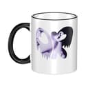 LANIPASTUA Hochwertige Rodrigo Singer Music Olivia Keramiktasse Seitenfarbe Kaffeebecher Ergonomisches Design Stabil und Stylisch Ideal für Zuhause und Büro - 1