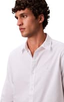 Calvin Klein Uomo Camicia Solid Oxford Classic Shirt Camicia Casual, Bianco (Brilliant White), XL - 3