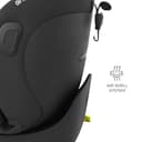 Kinderkraft I-GROW 2 PRO Seggiolino auto 0-36 kg, I-SIZE 40-150 cm, Seggiolino 360 girevole, con Isofix Base, Reclinabile Posizione sdraiata, Poggiatesta regolabile, Gruppo 0 1 2 3, Nero - 11