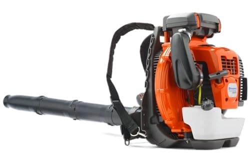 Husqvarna Soplador Profesional Husqvarna 580BTS con Motor de combustión 2T, cilindrada 75,6 cm³, Velocidad del Aire 92,2 m/s, Flujo de Aire en la Boquilla 26 m³/min, Peso 11,8 kg