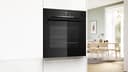 Bosch HRG532BB3 Serie 4, Forno con vapore da incasso, Display LED Touch, Funzione Air Fry, EcoClean, 15 programmi automatici, Nero, 60 x 60 cm - 4
