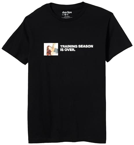 Dua Lipa Camiseta de Foto Unisex, Negro, XL