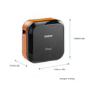Brother P-Touch Cube Pro PT-E720BT - industrielles Beschriftunsgerät für Elektro- und Netzwerkinstallation mit kostenloser Pro Label Tool App, 24 mm Bandbreite - 3