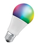 LEDVANCE Smarte LED-Lampe mit WiFi Technologie, Sockel E27, Dimmbar, Lichtfarbe änderbar (2700-6500K), RGB Farben änderbar, ersetzt Glühlampen mit 100 W, SMART+ WiFi Classic Multicolour, 1er-Pack - 6