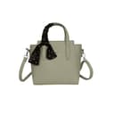 Fryloo Borse Borsa A Mano da Donna in Pu, con Manico Superiore Scomparti Interni, Cuciture Decorative, Casual per Il Lavoro Quotidiano, I Viaggi E L'uso-Beige - 1