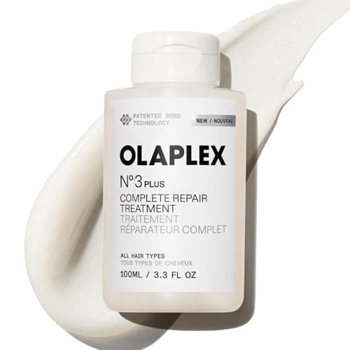Olaplex N°.3PLUS Complete Repair Treatment: Pre-Shampoo Treatment | Repairs Damage & Reduces Future Breakage | For Coily, Curly, Straight, and Wavy, 100 mL / 3.3 Fl Oz