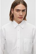 BOSS Relegant_6_M, Camisa Hombre, White100, - 6