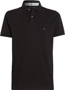 Tommy Hilfiger Maglietta Polo Maniche Corte Uomo 1985 Regular Fit, Nero (Black), L - 4