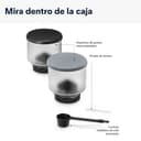 De’Longhi Rivelia – Perfetto Cafetera Superautomática, Espumador de Leche manual, 8 Bebidas One-Touch, Pantalla Táctil a Color, Depósitos de Granos de Café Intercambiables, Negro (EXAM440.35.B) - 11